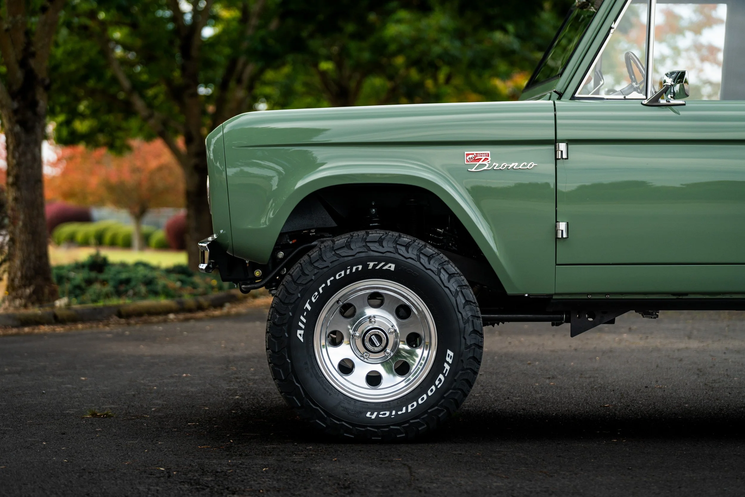 1966 Ford Bronco – Boxwood Green — HighLine Classics